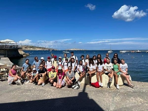 Uczniowie szkoły podstawowej w Białobrzegach na Malcie. Polecieli tam w ramach unijnego Erasmusa. Zobaczcie zdjęcia