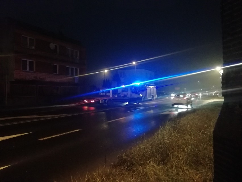 W Sosnowcu doszło do zderzenia dwóch samochodów osobowych...