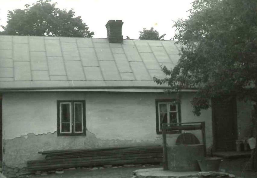 Mełgiew I, chałupa nr 78 z ok. 1920 r., fot H. Boguta, 1984...