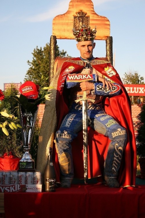 Tomasz Gollob w koronie Bolesława Chrobrego