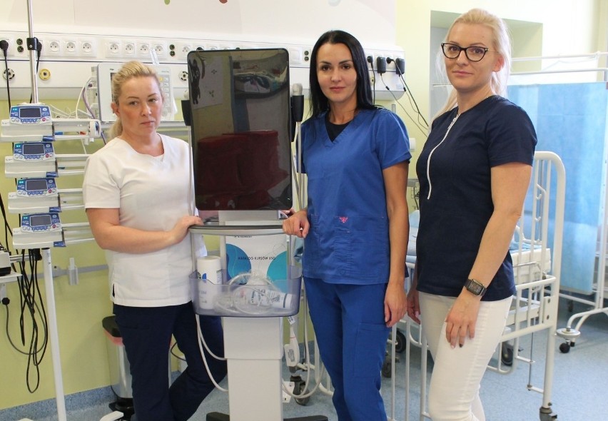 Nowy sprzęt w Szpitalu Pediatrycznym w Bielsku-Białej. Pomoże jeszcze lepiej diagnozować oraz leczyć małych pacjentów
