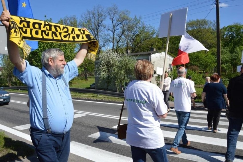 Protest za budową Trasy Kaszubskiej