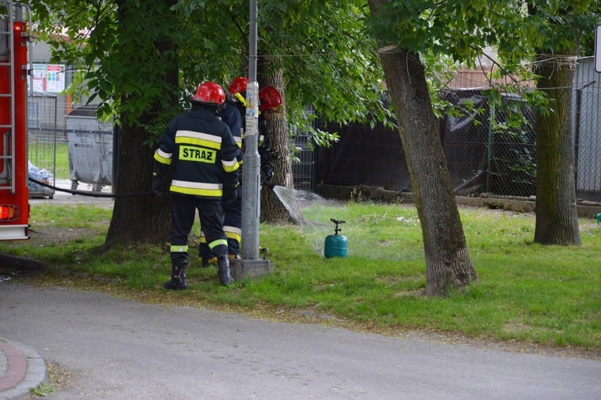 Stalowa Wola. Wybuch butli gazowej w mieszkaniu w „pershingu”, szyby wyleciały na drugą stronę ulicy