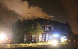 Pożar stacji kolejowej Łódź Karolew [FILM, zdjęcia]