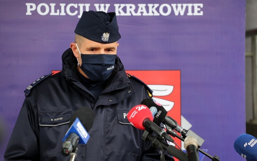 Szef małopolskiej policji insp. Romana Kustera