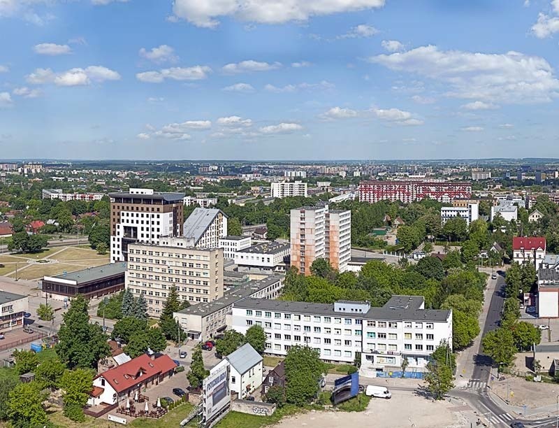 Gigapanorama Białegostoku została wykonana z dachu...