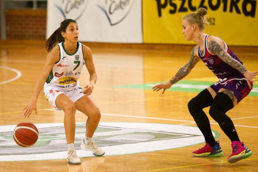 Pszczółka Polski-Cukier AZS UMCS Lublin lepsza od KS Basket 25 Bydgoszcz. Zobacz zdjęcia