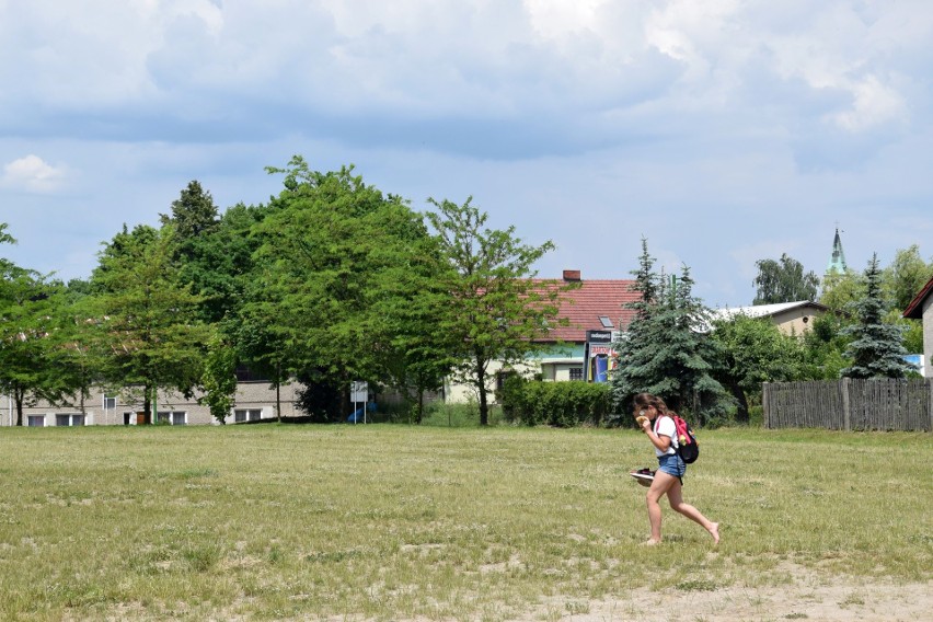 Plac cyrkowy przy ul. Wachowskiej w Oleśnie.