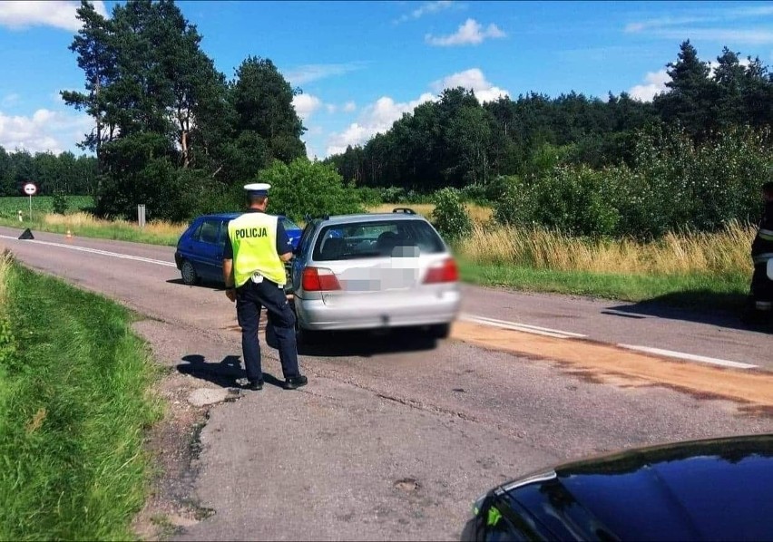 Sokoły. Tragiczny wypadek na DW 678. Zderzyły się dwie osobówki (zdjęcia)