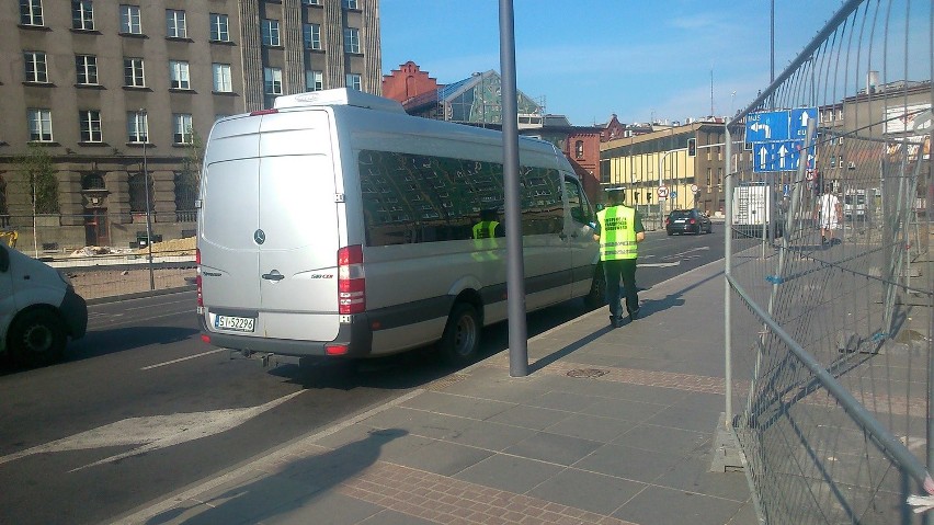 Kontrole inspekcji transportu drogowego w Katowicach