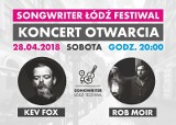 Songwriter Łódź Festiwal 2018: 28 kwietnia - 30 września. Na inauguracji wystąpi Kev Fox