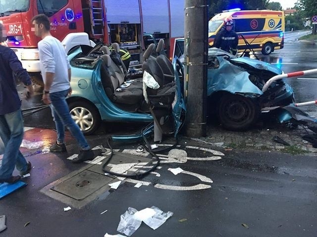 W sobotę, 6 lipca około godziny 21:00 na skrzyżowaniu ulic...