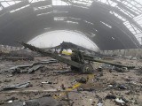 Antonov Company pokazał przygnębiające zdjęcia zniszczonych samolotów na lotnisku Hostomel. Jest tam też Mrija 