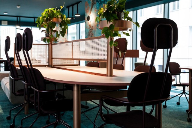 W pierwszej trójce najistotniejszych elementów przestrzeni biurowej znajdują się: własne biurko (61 proc.), możliwość ręcznego dostosowania temperatury lub klimatyzacji (58 proc.) oraz dobrze wyposażona kuchnia (53 proc.).