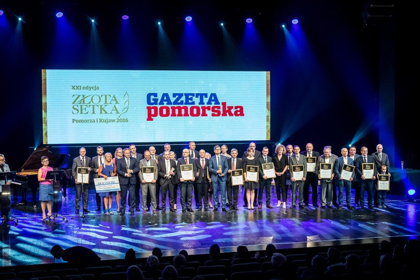 Nagrodziliśmy laureatów "Złotej Setki Pomorza i Kujaw 2016"