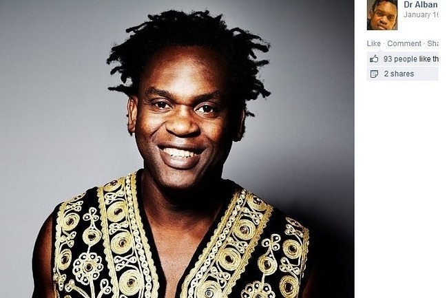 Dr Alban  (fot. screen z Facebook.com)