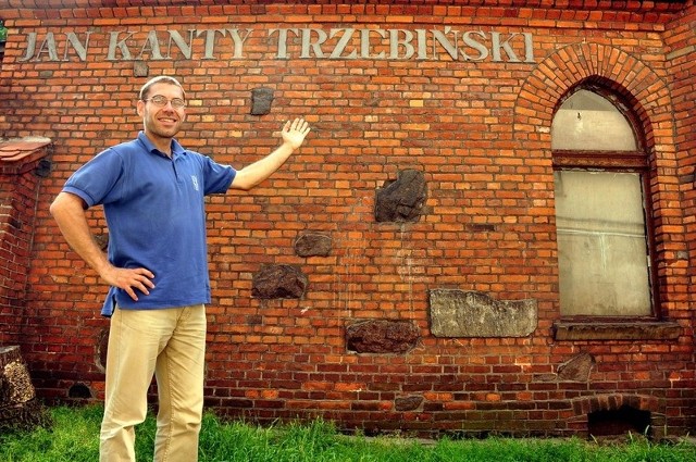 - Jednym z najciekawszych budynków w Radomiu jest drukarnia Jana Kantego Trzebińskiego - mówi Łukasz Zaborowski, miłośnik Radomia, przewodnik.