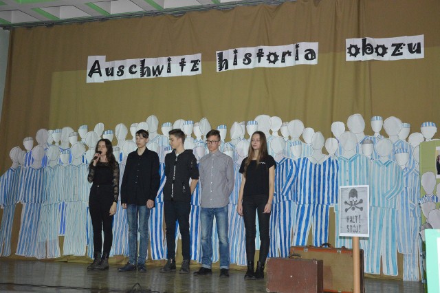 Auschwitz - historia obozu, to nazwa uczniowskiego projektu 