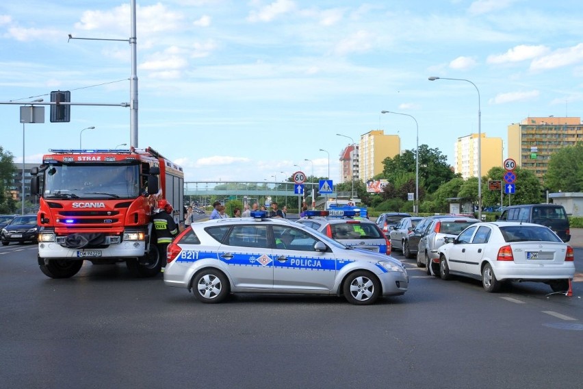 Karambol na Gądowie Małym. Są ranni