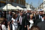 Prezydent Bronisław Komorowski w Świętokrzyskiem. Przez Kielce przemknął jak błyskawica (zdjęcia, video)