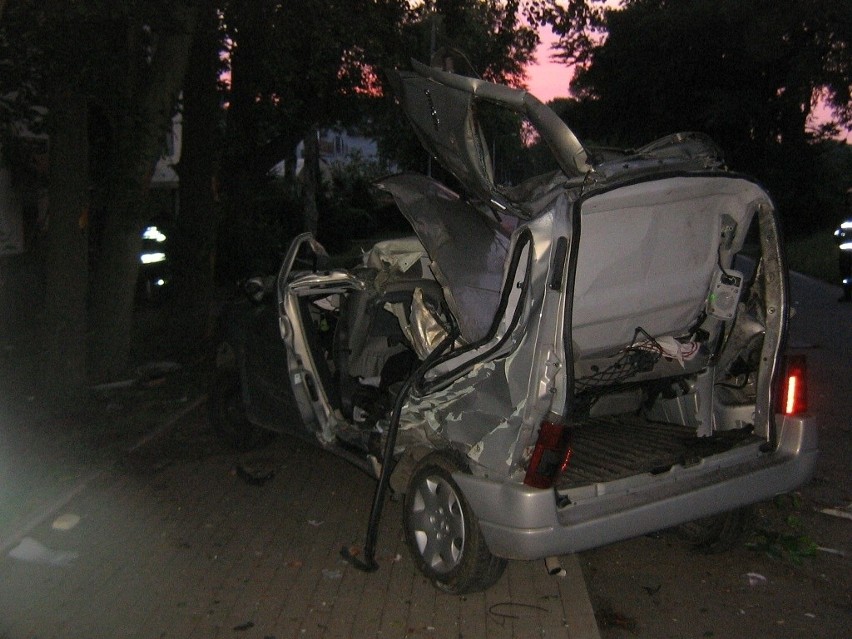 W wypadku koło Mielna zginęła jedna osoba.