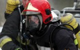 Pożar poddasza domu w Maszewie