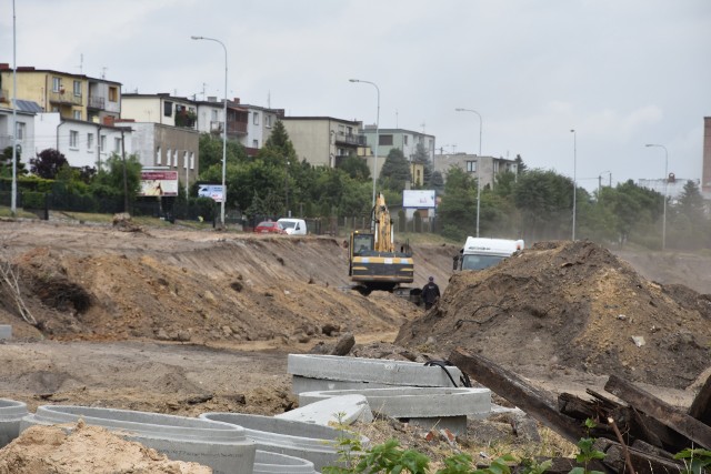 Budowany parking  połączony zostanie  z istniejącą infrastrukturą komunikacyjną miasta