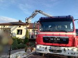 Pożar domu w Wężowcu w gminie Mogielnica. Nikomu nic się nie stało, ale straty są bardzo duże