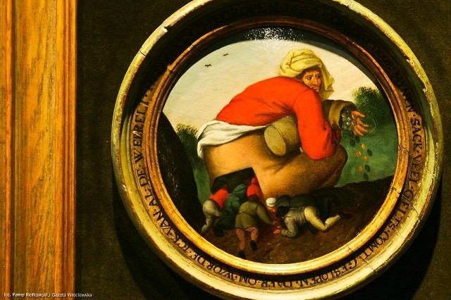 Pieter Brueghel Młodszy, Pochlebcy, ok. 1592
