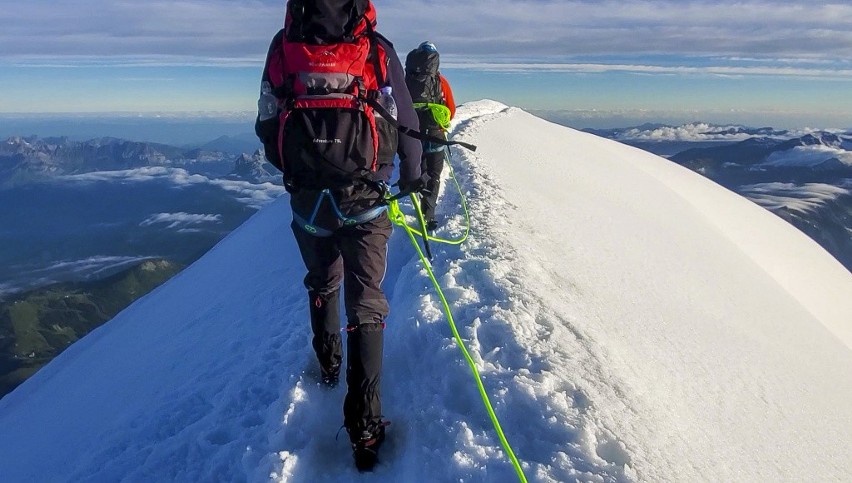 Strażacy z regionu zdobyli Mont Blanc. W szczytnym celu (zdjęcia)