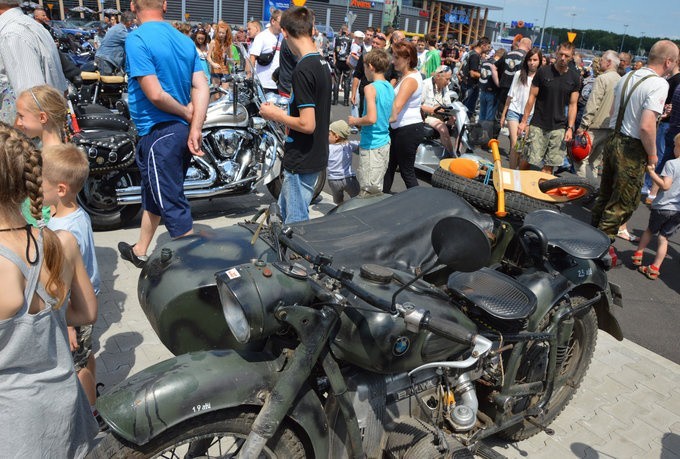 Setki motocykli na zlocie w Inowrocławiu