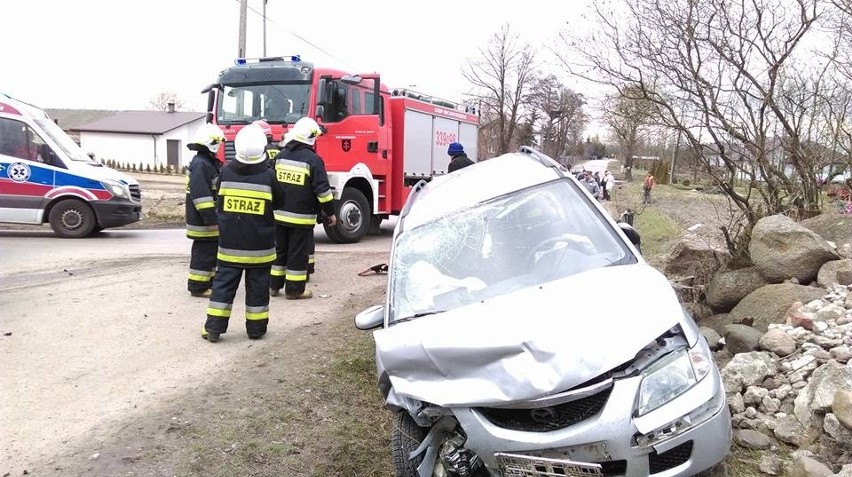 Gmina Skaryszew. Wypadek w Gębarzewie koło Radomia. Jedna osoba trafiła do szpitala