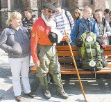 Francuski podróżnik przemierzając szlak św. Jakuba odwiedził Brzeg