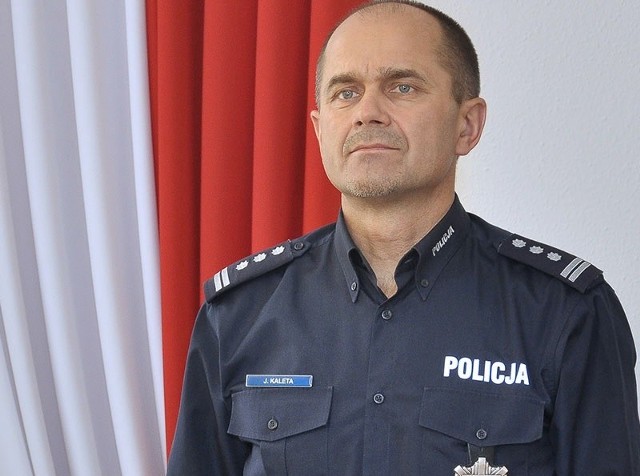 Inspektor Jarosław Kaleta.