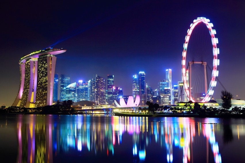 Miejsce 10: Singapur (na zdjęciu)...