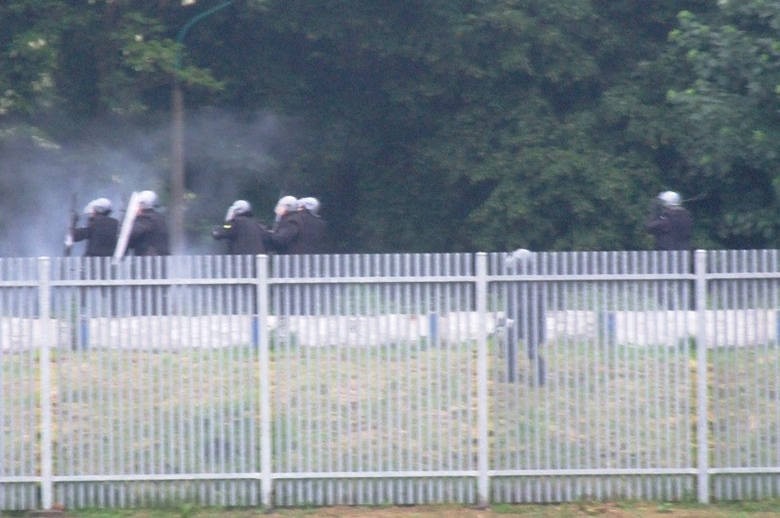 Puchar Polski w Oświęcimiu. Awantura podczas meczu Unia...