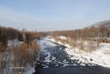 Rzeka Wisła w Ustroniu osiągnęła poziom ostrzegawczy