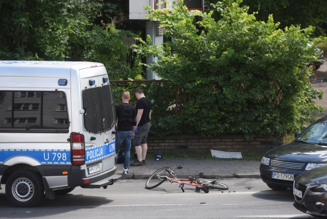 W Kruszwicy nietrzeźwy rowerzysta potrącił dziewczynkę.