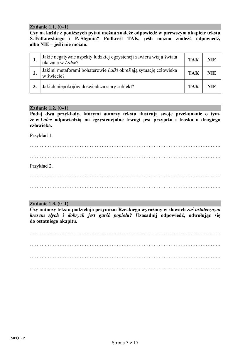 Matura 2016 - język polski poziom podstawowy rozwiązania i...