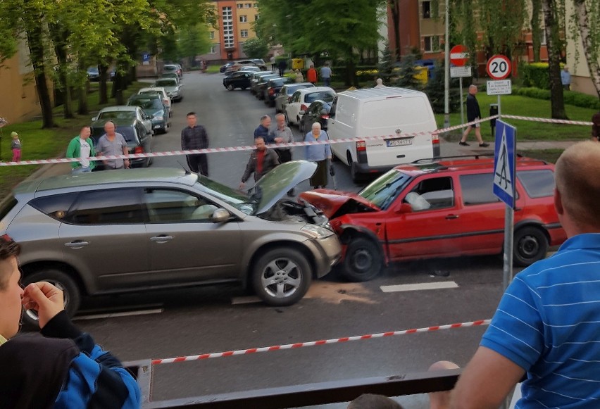 Wypadek na ul. Nowogródzkiej w Białymstoku