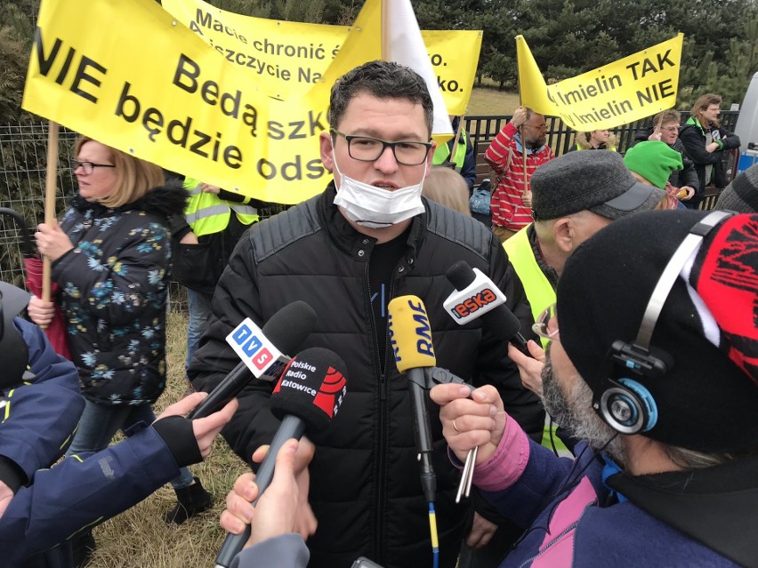 Stowarzyszenie Nasz Imielin, organizator manifestacji, a...