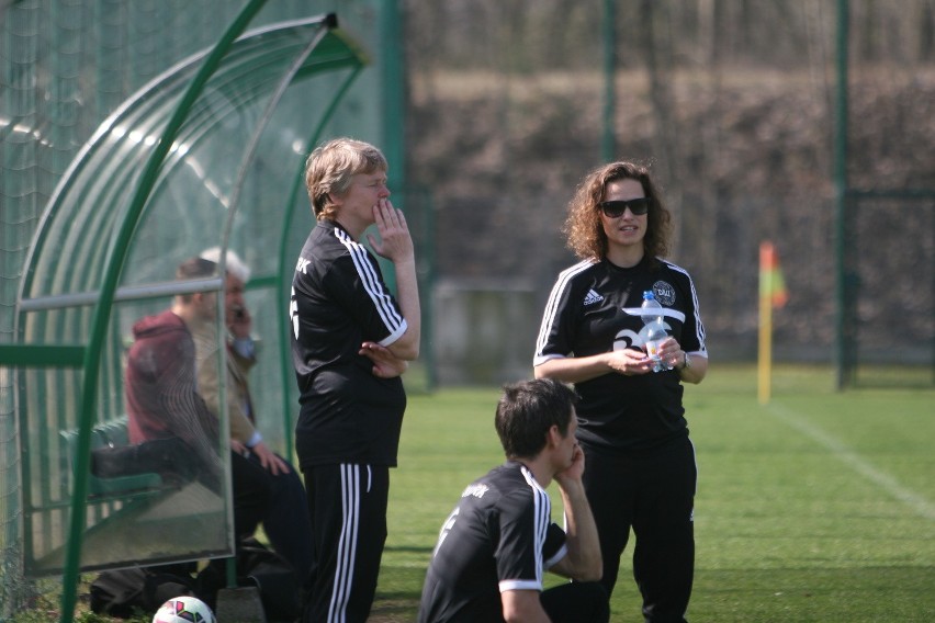 Trening reprezentacji Danii na boisku pocznym Zagłębia w...