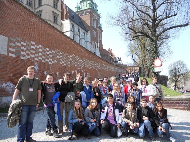 Był czas na wycieczkę do Krakowa i zwiedzanie Wawelu.