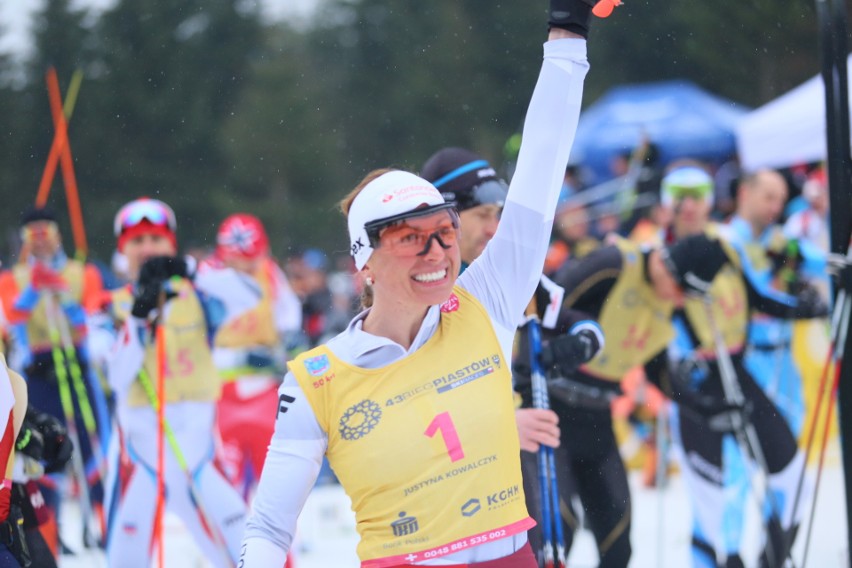 Bieg Piastów 2019 - 50 km. Justyna Kowalczyk na starcie. 2.03.2019 ZDJĘCIA WYNIKI