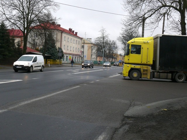 Skrzyżowanie, na którym doszło do kolizji.