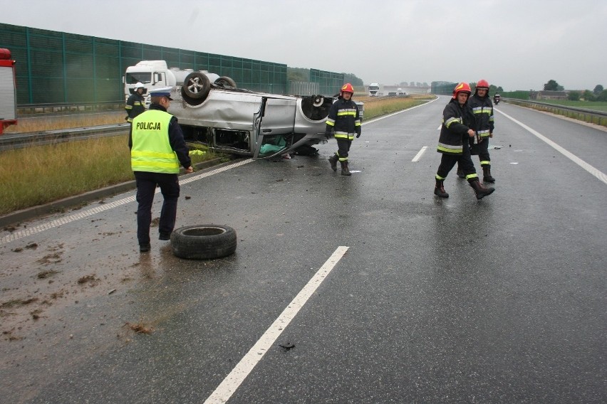 Do wypadku doszło około godz. 10 na autostradzie A1 na...