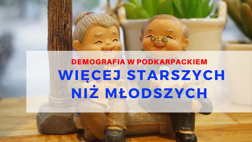 WIĘCEJ STARSZYCH NIŻ MŁODSZYCH...