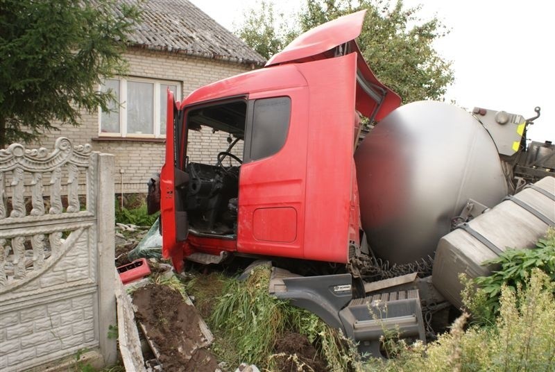 Wypadek w Tyszkach Nadborach