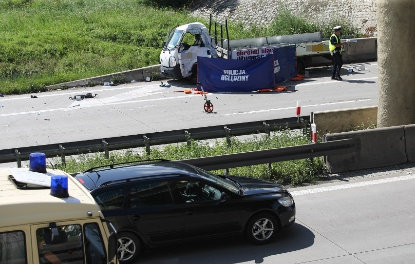 Śmiertelny wypadek na A4. Autostrada w kierunku Wrocławia była zablokowana