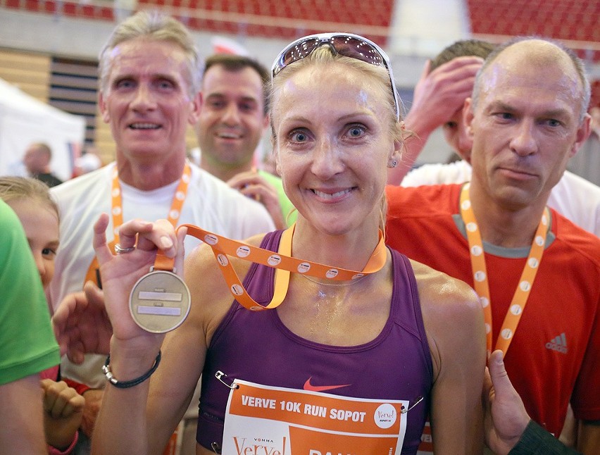 Paula Radcliffe pobiegła w Verve 10K Run Sopot, ale nie zwyciężyła [ZDJĘCIA]